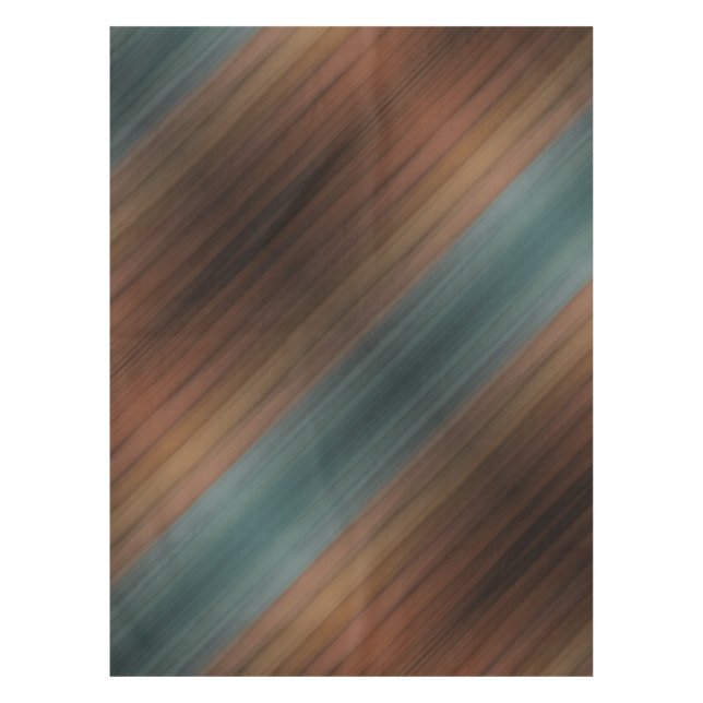 Südwestlich gestrichene Wüste Imitate Holz Tischdecke (Vorderseite)