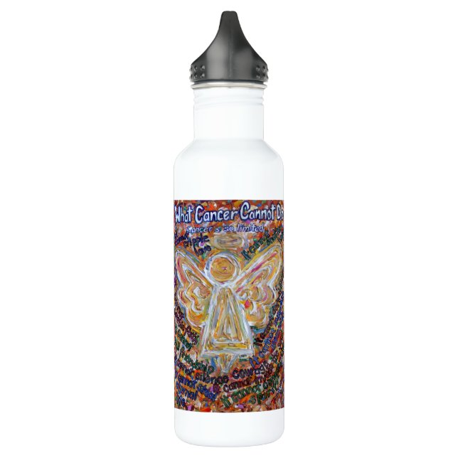 Südwestlich, was Krebs nicht angel kann Edelstahlflasche (Links)