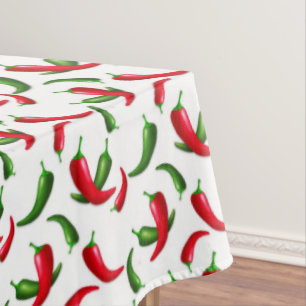 Südwestliche Chilipfeffer-Mustertischdecke Tischdecke
