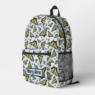Südwestliche Gelbbbutterfliege Personalisiert Bedruckter Rucksack