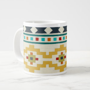 Südwestliche Geometrie III Jumbo-Tasse