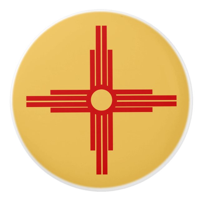 Südwestliche Keramik-Griffe Keramikknauf (Vorderseite)