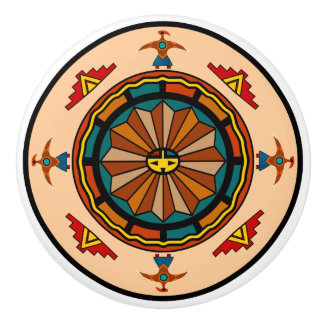 Südwestliche Keramik-Griffe Keramikknauf