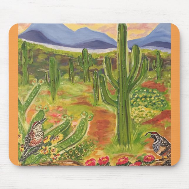 Südwestliche Kunst Mousepad (Vorne)