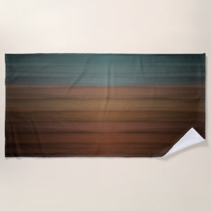 Südwestliche Painted Desert Faux-Holz Strandtuch