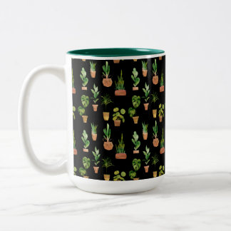Südwestliche Pflanze Zweifarbige Tasse
