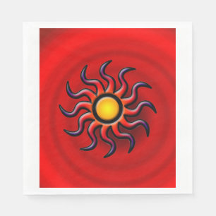 SÜDWESTLICHE SONNE SERVIETTE