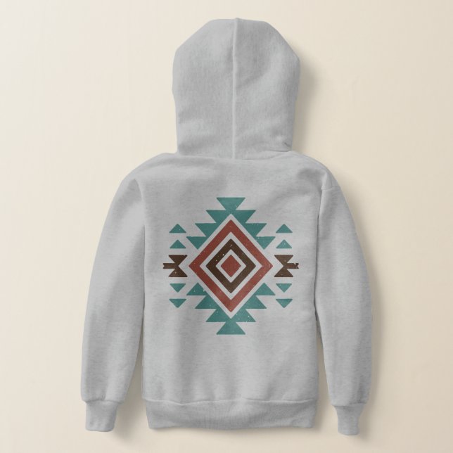 Südwestliche Wüste Hoodie (AblageHinten)