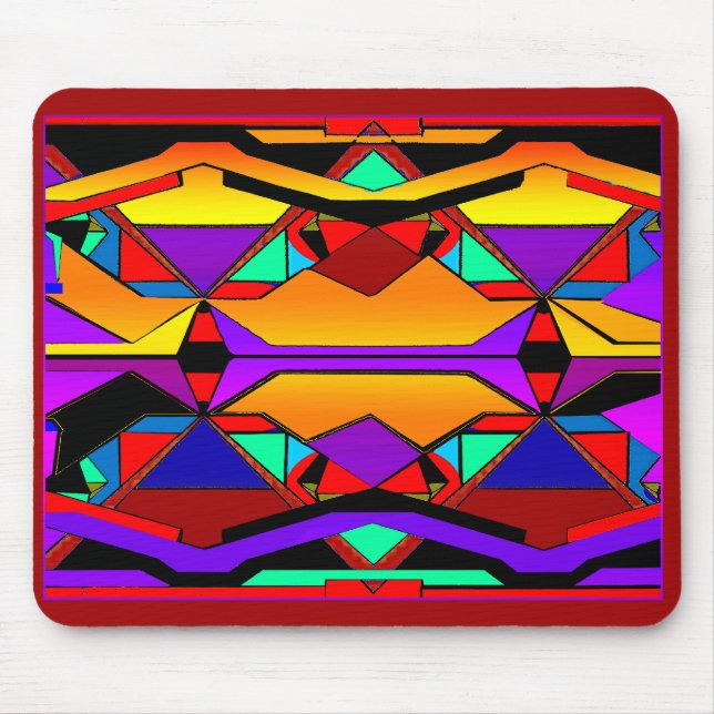 südwestlicher Entwurf 88 Mousepad (Vorne)