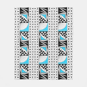 Südwestlicher Indianeraufgang auf Türkis Fleecedecke