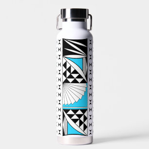 Südwestlicher Indianeraufgang auf Türkis Trinkflasche