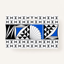 Südwestlicher Indianeraufstieg in Blau Ausweis