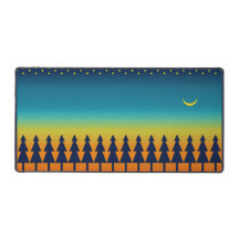 Südwestlicher Sonnenuntergang mit Pinienbäumen, St