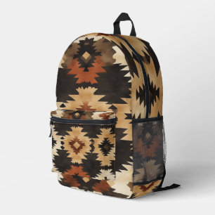 Südwestlicher tribaler geometrischer Rucksack 