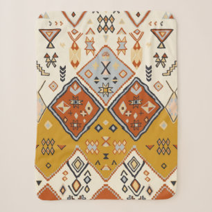 Südwestlicher tribaler geometrischer Volkskunststi Sherpadecke