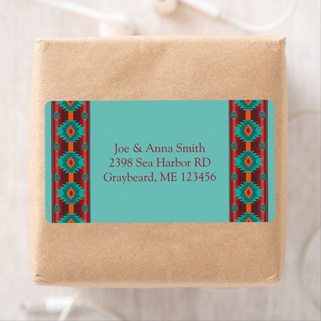 Südwestliches ethnisches geometrisches Design (Insitu)