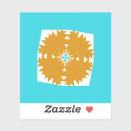 Südwestliches Farbmuster von Vibes Aufkleber