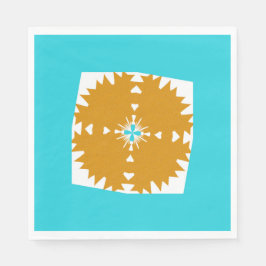 Südwestliches Farbmuster von Vibes Serviette