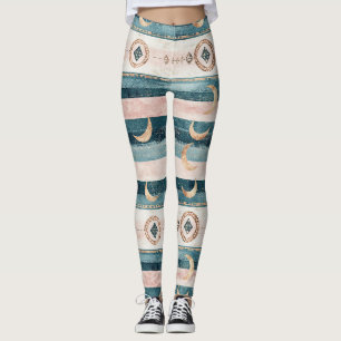 Südwestliches himmlisches Muster - Wüstenstil Leggings