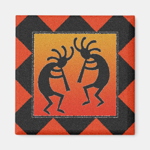 Südwestliches Kokopelli Magnet