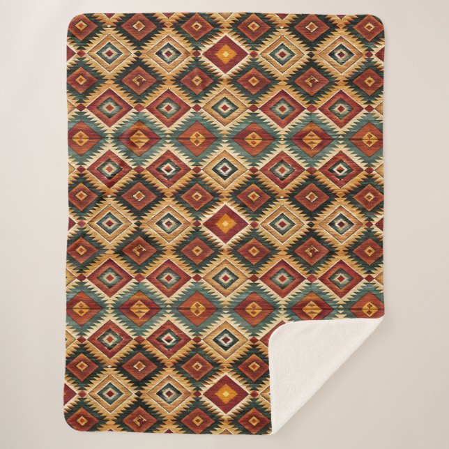 Südwestliches Muster Sherpadecke (Vorderseite)