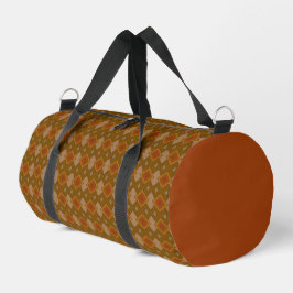 Südwestliches Rustikales Diamantmuster Duffle Bag