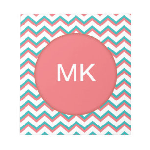 Südwestliches Zickzack Muster Notizblock