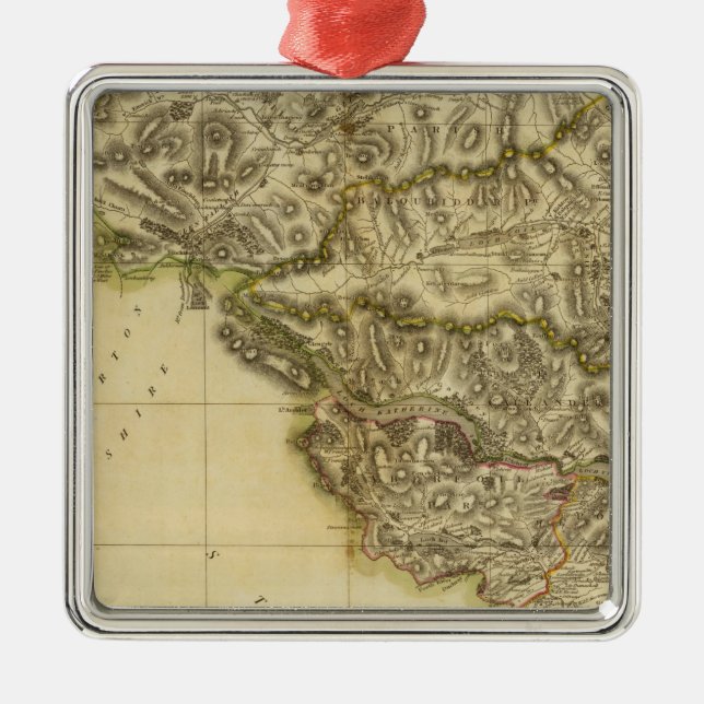 Südwestperthshire Ornament Aus Metall (Vorne)