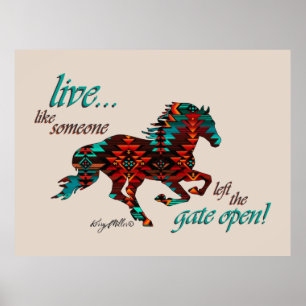 Südwestpferd Poster