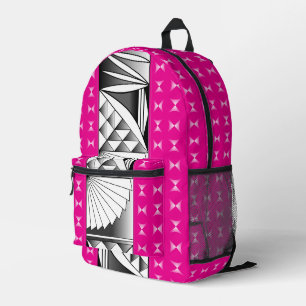 Südwestsonnenaufgang in Rosa Bedruckter Rucksack