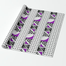 Südwestsonnenaufgang Lila Geschenkpapier