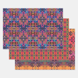 Südweststil | Sonnenuntergang Geschenkpapier Set