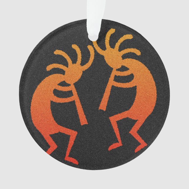 Südwesttanz Kokopelli Weihnachtsfeiertag Weihnacht Ornament (Vorderseite)