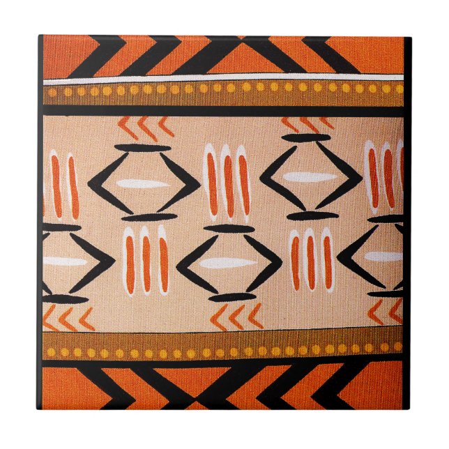 Südwesttribal Fliese (Vorderseite)