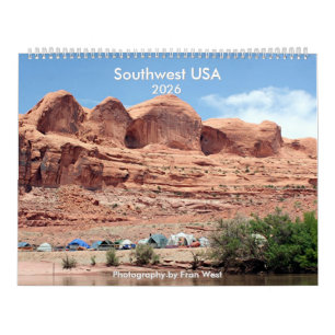 SüdwestUSA: Kalender Arizona und Utah 2026