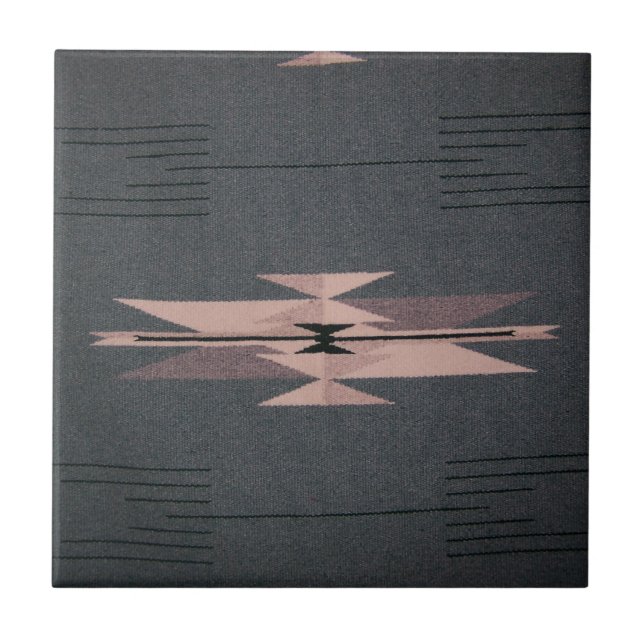 Südwestwärts indischer Entwurf Fliese (Vorderseite)