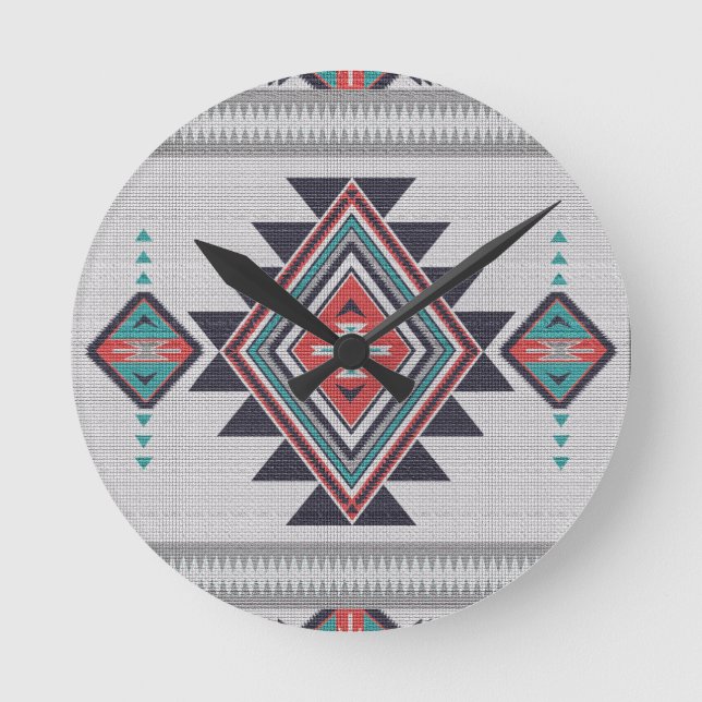 Südwestwärts verfeinert runde wanduhr (Vorderseite)