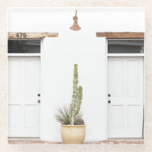 Südwestweißer Eintrag Glasuntersetzer