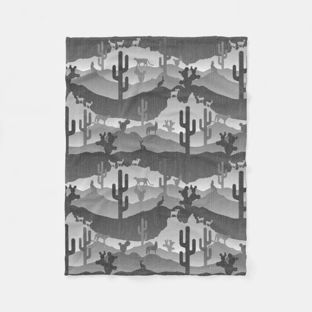 Südwestwüste Landschaft Fleecedecke (Vorderseite)