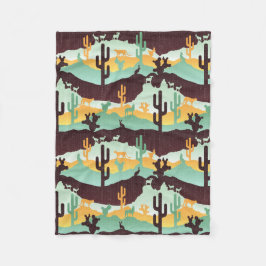 Südwestwüste Landschaft Fleecedecke