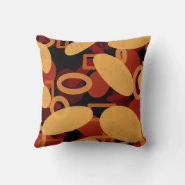 Südwestwüste Landschaftsfarben Abstrakte Kunst Kissen