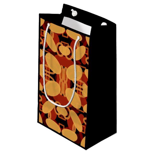 Südwestwüste Landschaftsfarben Abstrakte Kunst Kleine Geschenktüte (Vorderseite Schrägansicht)