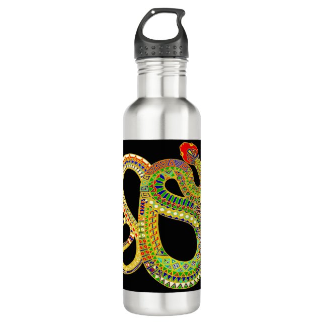 Südwestwüste Rattler Edelstahlflasche (Vorderseite)