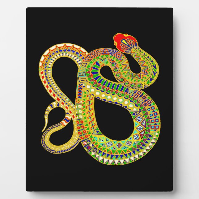 Südwestwüste Rattler Fotoplatte (Vorderseite)