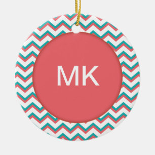 SüdwestZickzack Muster Keramikornament