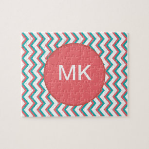 SüdwestZickzack Muster Puzzle