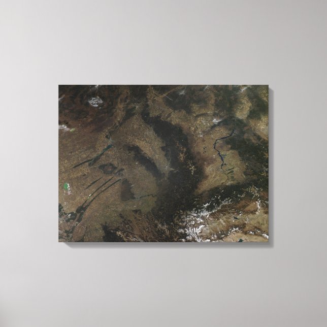 Südzentralrussland Leinwanddruck (Vorderseite)