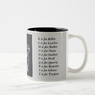 Sue_Grafton_Black, Zweifarbige Tasse