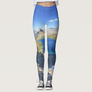 Sue Lake Overlook - Glacier Nationalpark Leggings