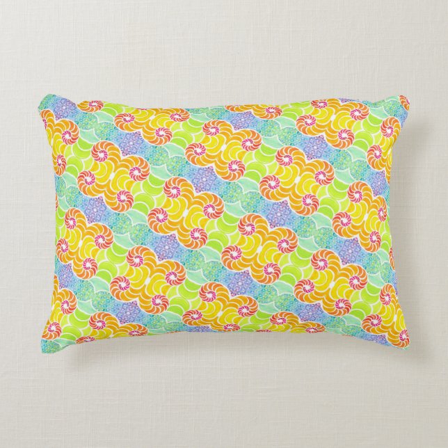 Sue Mosaic Throw Pillow Dekokissen (Vorderseite)